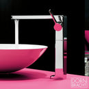 Dornbracht LULU single lever basin mixer with raised pillar