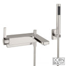 Dornbracht LULU wall-mounted single lever bath mixer with shower set