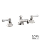 Dornbracht Madison three hole basin fitting with pop-up waste set