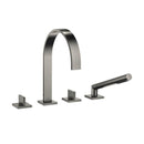Dornbracht MEM deck/tile-mounted four-hole bath mixer