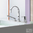 Dornbracht MEM deck/tile-mounted three-hole, single-lever bath mixer