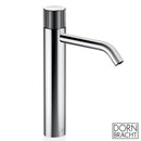Dornbracht Meta pure single-lever basin mixer, with tall mixer pillar