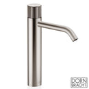 Dornbracht Meta pure single-lever basin mixer, with tall mixer pillar