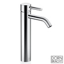 Dornbracht Meta single-lever basin mixer, with tall mixer pillar