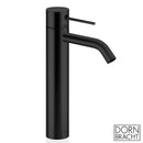 Dornbracht Meta slim single-lever basin mixer, with tall mixer pillar