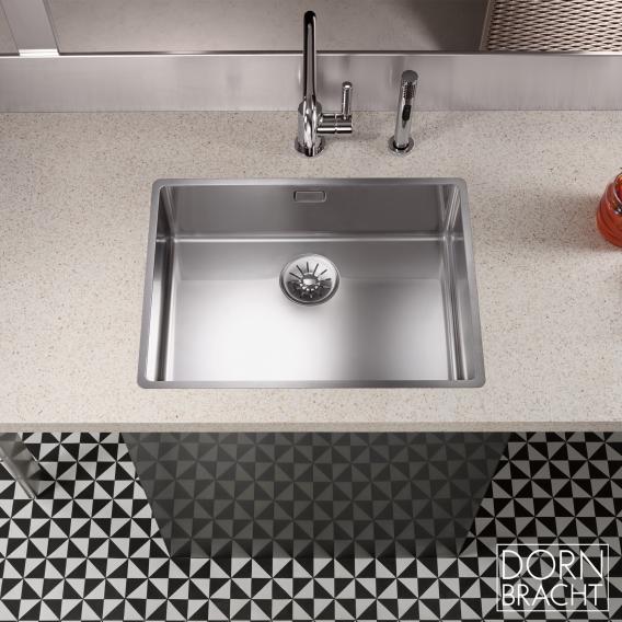 Dornbracht polished stainless steel kitchen sink 500