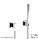 Dornbracht shower hose set with individual escutcheon