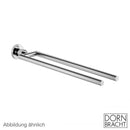 Dornbracht Tara. double towel bar, fixed