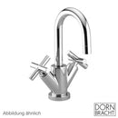 Dornbracht Tara. monobloc basin fitting with pop-up waste set