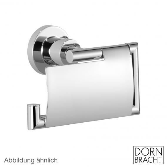 Dornbracht Tara. toilet roll holder with cover