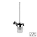 Dornbracht Tara. wall-mounted toilet brush set, complete