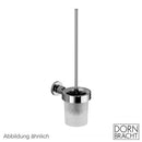 Dornbracht Tara. wall-mounted toilet brush set, complete