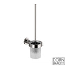 Dornbracht Tara. wall-mounted toilet brush set, complete