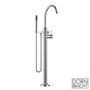 Dornbracht VAIA freestanding single lever bath mixer with shower hose set