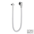Dornbracht WaterTube Kneipp wall elbow with hose bracket, with single escutcheon