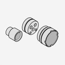 DOVB 20 毫米加長零件，用於預先安裝隱藏式壁掛式單把手龍頭