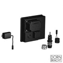 DOVB eSET TOUCHFREE basin mixer with temperature adjustment