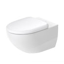 Duravit Architec wall-mounted washdown toilet set, rimless, with toilet seat