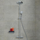Duravit B.2 shower system with shower thermostat