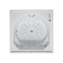 Duravit Blue Moon square whirlbath, built-in