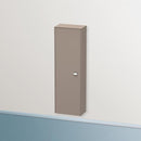 Duravit Brioso medium unit with 1 door basalt matt, Griff chrom