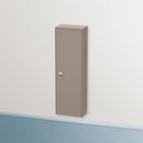 Duravit Brioso medium unit with 1 door basalt matt, Griff chrom