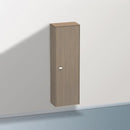 Duravit Brioso medium unit with 1 door eiche terra, Griff chrom