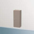 Duravit Brioso medium unit with 1 door basalt matt, Griff chrom