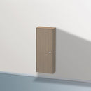 Duravit Brioso medium unit with 1 door eiche terra, Griff chrom