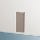 Duravit Brioso medium unit with 1 door basalt matt, Griff chrom