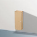 Duravit Brioso medium unit with 1 door eiche natur, Griff chrom