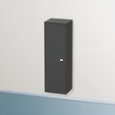 Duravit Brioso medium unit with 1 door graphit matt, Griff chrom