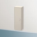 Duravit Brioso medium unit with 1 door taupe matt, Griff chrom