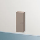 Duravit Brioso medium unit with 1 door basalt matt, Griff chrom