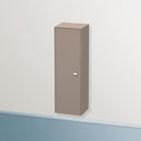 Duravit Brioso medium unit with 1 door basalt matt, Griff chrom