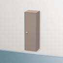 Duravit Brioso medium unit with 1 door basalt matt, Griff chrom