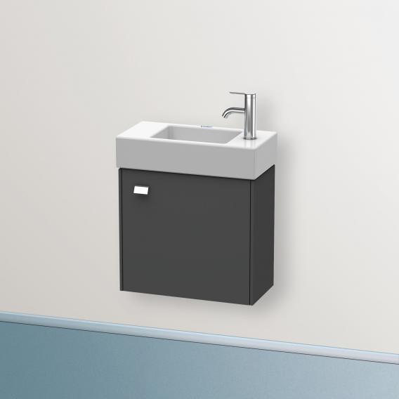 Duravit Brioso 洗手盆盥洗台，附 1 門石墨啞光，Griff 鍍鉻