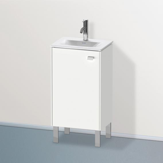 Duravit Brioso vanity unit for hand washbasin with 1 door weiß matt, Griff weiß matt