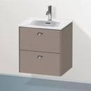 Duravit Brioso vanity unit for hand washbasin with 2 pull-out compartments