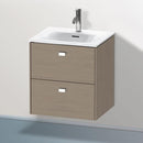 Duravit Brioso vanity unit for hand washbasin with 2 pull-out compartments