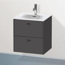 Duravit Brioso vanity unit for hand washbasin with 2 pull-out compartments