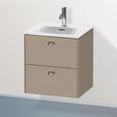 Duravit Brioso vanity unit for hand washbasin with 2 pull-out compartments