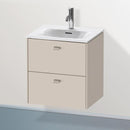 Duravit Brioso vanity unit for hand washbasin with 2 pull-out compartments