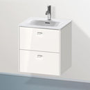 Duravit Brioso vanity unit for hand washbasin with 2 pull-out compartments