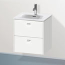Duravit Brioso vanity unit for hand washbasin with 2 pull-out compartments