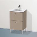 Duravit Brioso vanity unit for hand washbasin with 2 pull-out compartments
