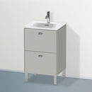 Duravit Brioso vanity unit for hand washbasin with 2 pull-out compartments