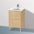 Duravit Brioso vanity unit for hand washbasin with 2 pull-out compartments