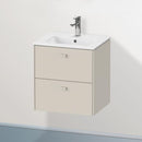 Duravit Brioso vanity unit Compact for hand washbasin with 2 pull-out compartments