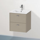 Duravit Brioso vanity unit Compact for hand washbasin with 2 pull-out compartments
